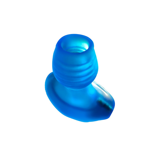 Oxballs GLOWHOLE-2 LED Buttplug – Blue Morph L
