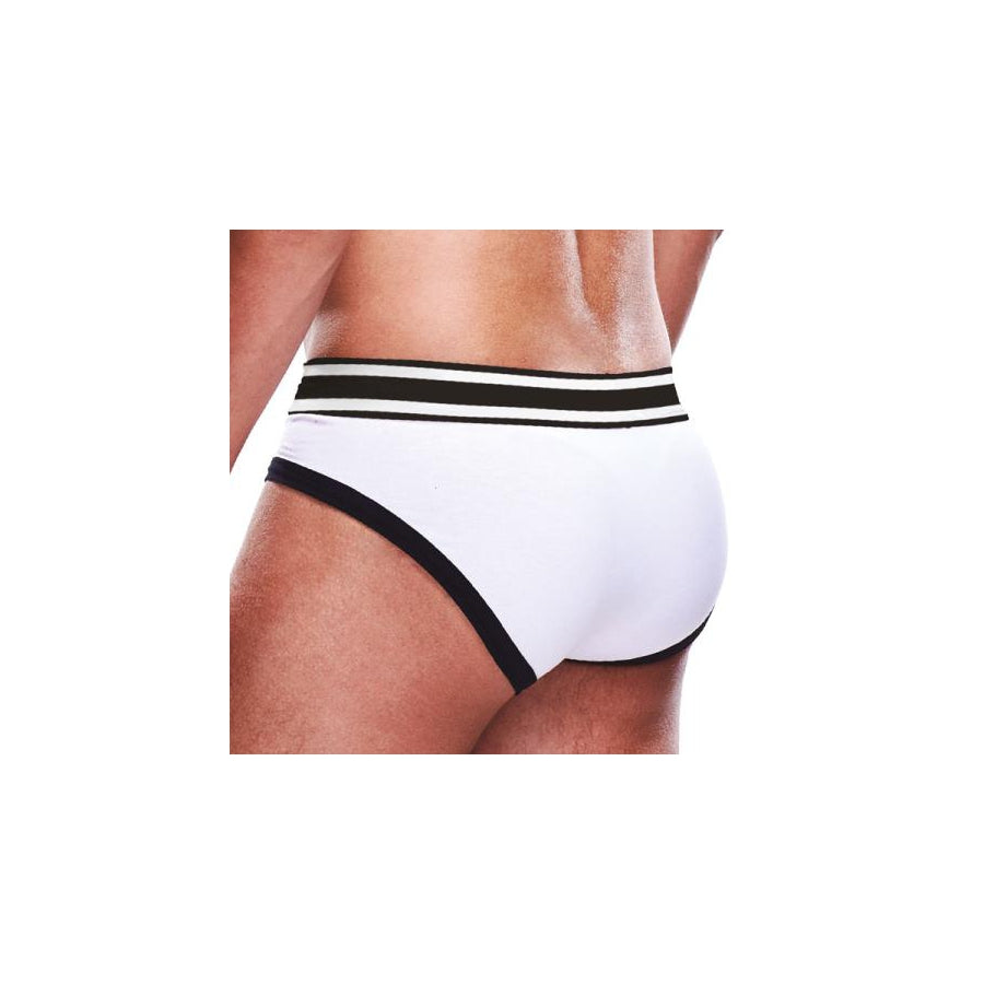 Slip Brief Prowler Weiss-Schwarz