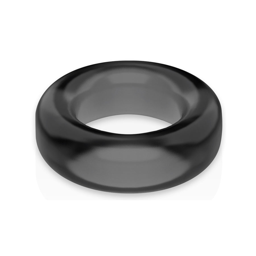 Soft Cockring PR05 - 25 mm Schwarz - Für härtere Erektionen
