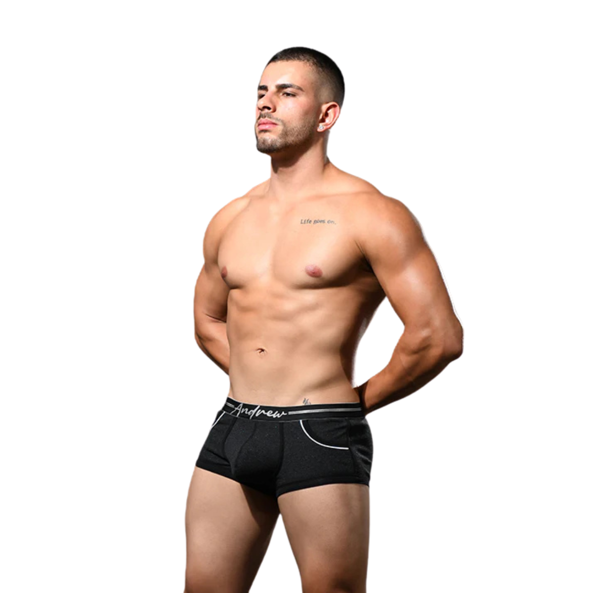 Andrew Christian Glampground Capsule Pocket Boxer w/ ALMOST NAKED®