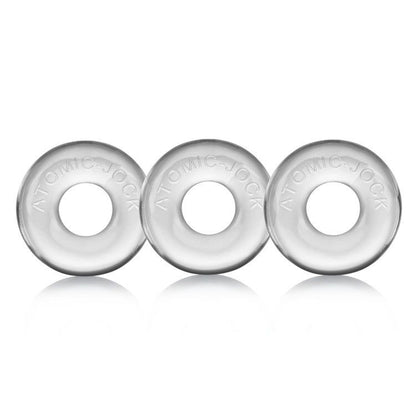 Oxballs Ringer Cockring - Clear 3 Pack