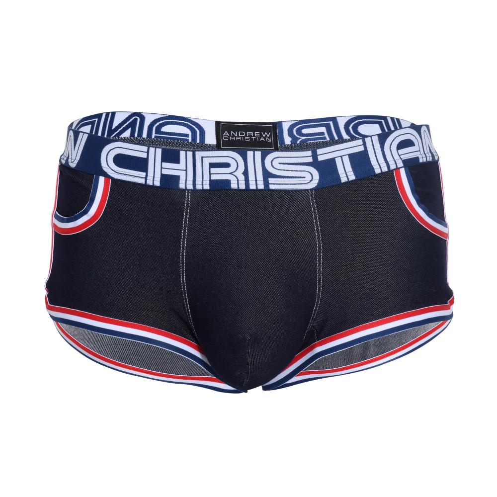 Andrew Christian Denim Pocket Boxer