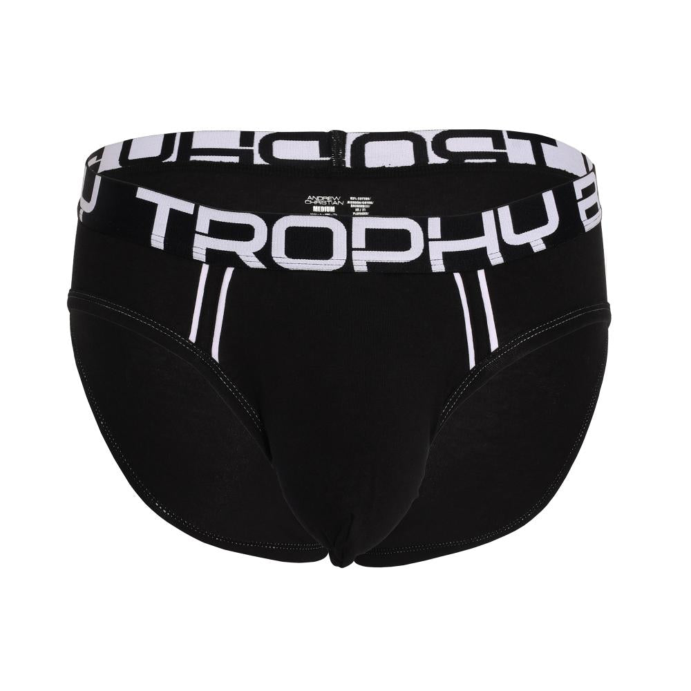 Trophy Boy Brief, Black Andrew Christian