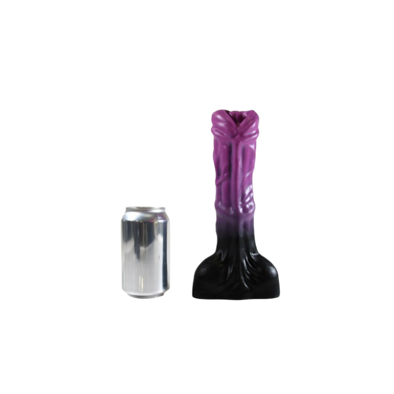 HellHound Trojan Dildo – Black Purple (S/M/L)