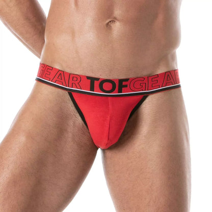 Champion Jockstrap Red von TOF PARIS