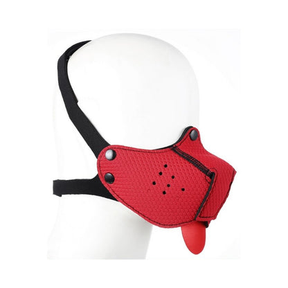 Neopren Schnauze + Zunge Puppy von Kinky Puppy