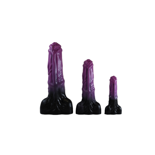 HellHound Pegasus Dildo – Black Purple (S/M/L)
