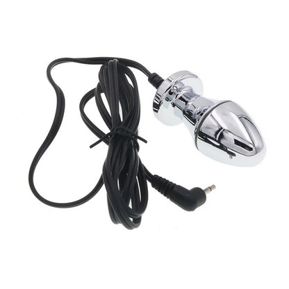 Plug Electro Bipolar Silber - Für intensive Elektrostimulation