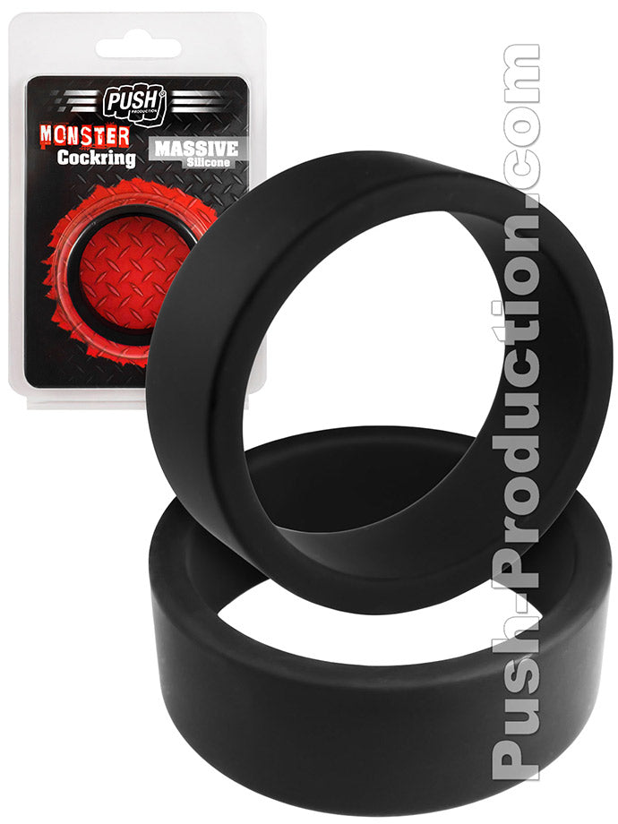 Push Monster - Massive Silicone Cockring 45mm