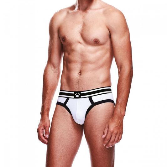 Slip Brief Prowler Weiss-Schwarz