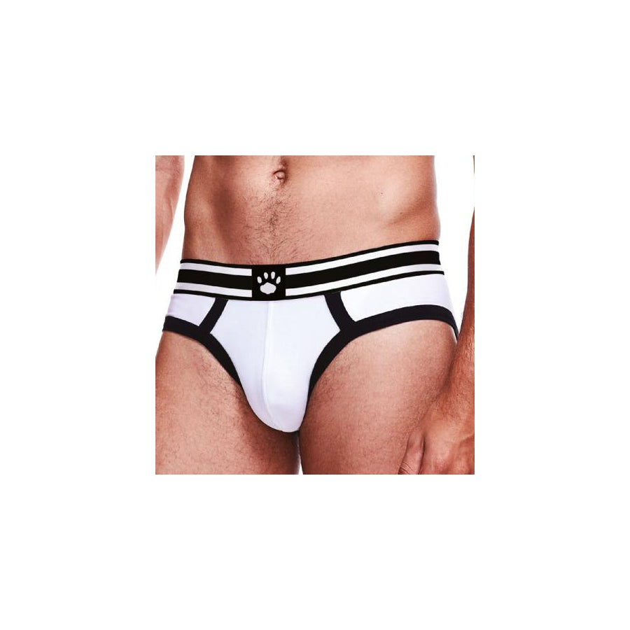 Slip Brief Prowler Weiss-Schwarz