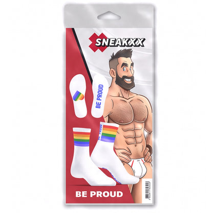 Socken Rainbow Be Proud SneakXX - Zeige Deine Farben